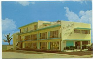 Fort Lauderdale FL Parkhills Apartments Postcard   Florida Ft.