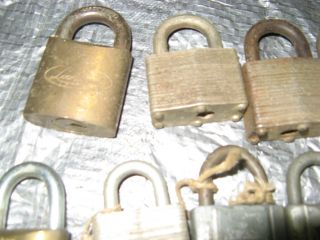 Vintage Locks Some No Keys WB Master Lockwood Corbin Chicago