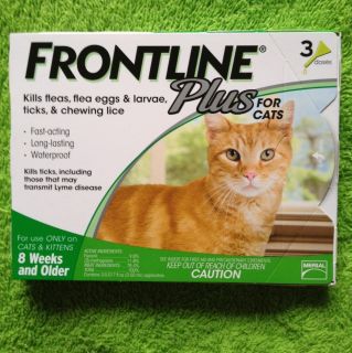 Frontline Plus For Cats 3 Apps 8 Wks And Older