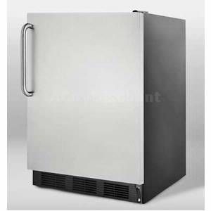  CU.FT UNDERCOUNTER FROST FREE FREEZER BLACK & STAINLESS DR