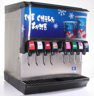 Soda Dispenser 8 Flavor Ice Beverage