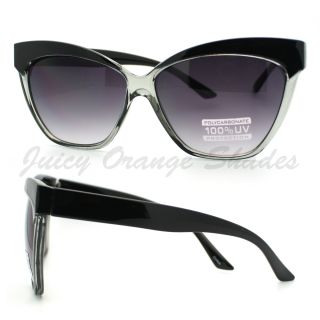  Cat Eye Sunglasses Oversized Bold Stylish Shades 4 Colors