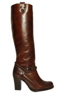 Frye Womens Boots Julia Spur Inside Zip Cognac Leather 77450 Sz 6 M