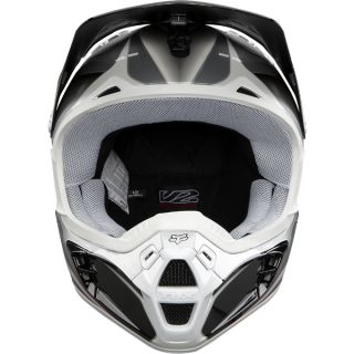 Fox Racing 2012 MX Motorcycle Helmet V2 Race Black Small 01257 001 s