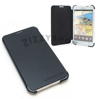 Samsung Galaxy Note Amigo Flip Cover Case PU Synthetic Leather Black