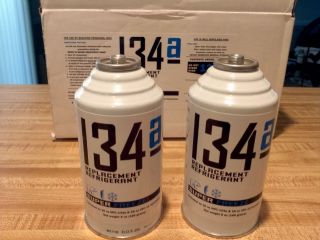 CANS SUPER FREEZE 6OZ R134a FREON AIR CONDITIONING EACH CAN EQUAL TO