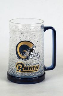 St Louis Rams Official NFL 16 Ounce Beer Freezer Mug New