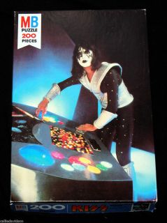 Kiss Ace Frehley Puzzle 1978 Milton Bradley Aucoin 200 Pieces Complete