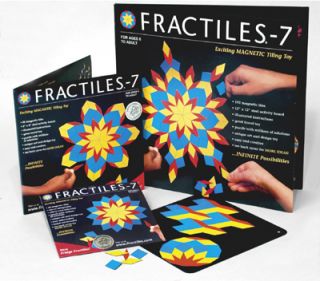 Fractiles 7 192 Piece Magnetic Geometric Tile Art Kit