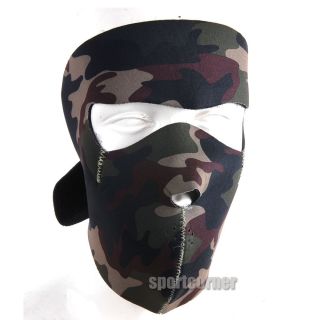 New CQB Ski Neoprene Full Face Camo Masks for Hunting Airsoft