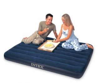 Intex Classic Downy Full Inflatable Mattress Air Bed Bedding