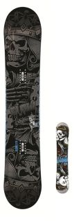 New Flow Drifter 156 Mens Rocker Freestyle Snowboard 2012 +Leash&Stomp