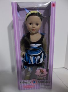 Madame Alexander Friends Boutique Poseable 18 Doll New