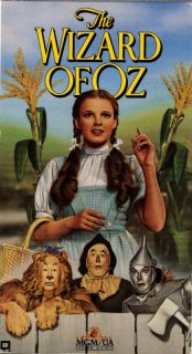 The Wizard of oz Judy Garland Frank Morgan VHS 027616000132