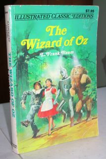 ILLUSTRATED CLASSIC THE WIZARD OF OZ FRANK BAUM BARONET BOOKS 1992