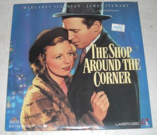 SEALED Movie Laserdisc 1940 The Shop Around The Corner Jimmy Stewart