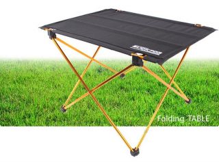 New Black Lightweight Portable Folding Table Camping Fishing Leisure
