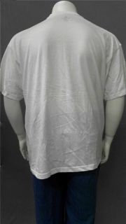 Foot Locker Mens Big & Tall Cotton Basic T Shirt SZ 3XL White Short