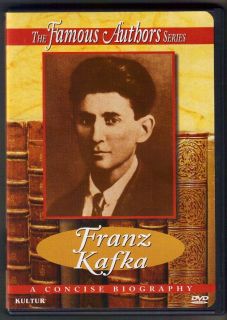 FRANZ KAFKA BIOGRAPHY FAMOUS AUTHORS SERIES DVD 2008 THE TRIAL