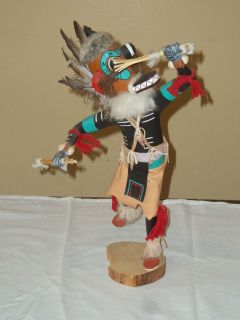Vintage 2nd Mesa Hopi Situlili Dancer Large Kachina Doll Signed