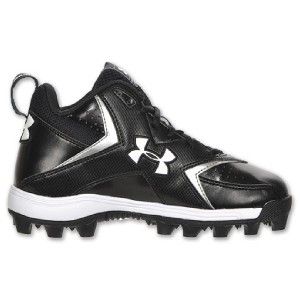  Armour UA Hammer II Mid Youth Football Cleats 1099060 Size 1 5Y