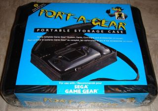  Storage Case for Sega Game Gear Holds Games, Accessories & Sytsem NEW