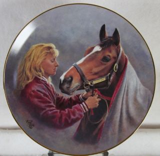 FRED STONE A CANDLE IN THE WIND GO FOR WAND HORSE RACING PLATE EQUINE