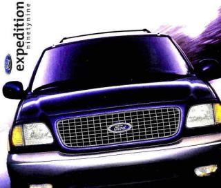 1999 Ford Expedition Factory Brochure XLT Eddie Bauer