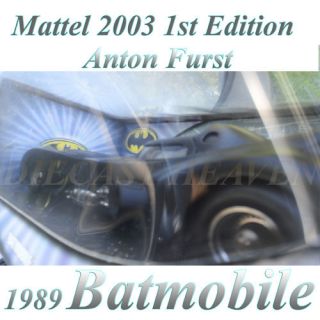  Wheels B6046 1st Edition 2003 Anton Furst 1989 Batmobile 1 18