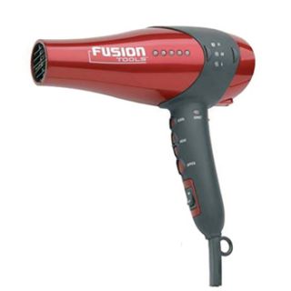Red Fusion Tools HTX002 Hair Dryer w Ceramic Heater