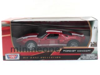 Motormax 73297 Ford GT40 GT 40 Concept 1 24 Diecast Red