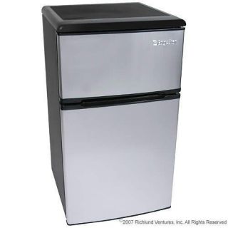  Stainless Steel 3 2 CU ft Fridge Refrigerator Freezer CRF320SS
