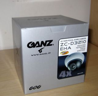 Ganz ZC D3210EHA Hi Res 580 TVL Dome CCTV Surveillance Security Camera