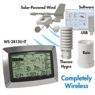   USB PC Software Pro Forecast Weather Center ws2813 Lacross Station