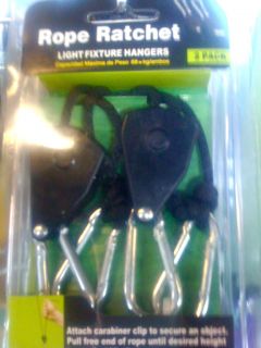 Rope Ratchet Hangers Reflector Max Fan Light Pro Grips
