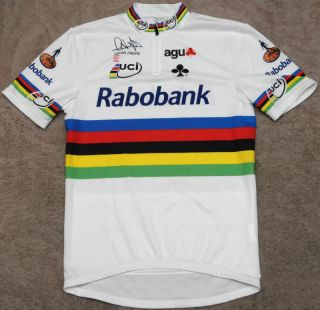 Rabobank Oscar Freire UCI World Champion XL Vintage Cycling Jersey