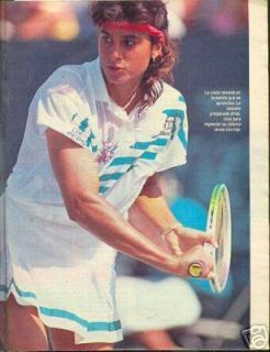 Tennis Gabriela Sabatini Champion Amelia Island 1992
