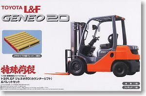 Aoshima 1 32 Toyota L F Geneo Forklift AOS43561