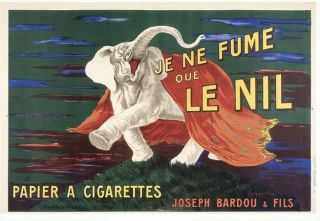 Vintage French Cigarette Ad Fridge Magnet ADV022