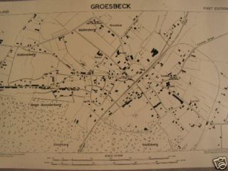 82nd Airborne Market Garden Groesbeck Drop Map Nijmegen
