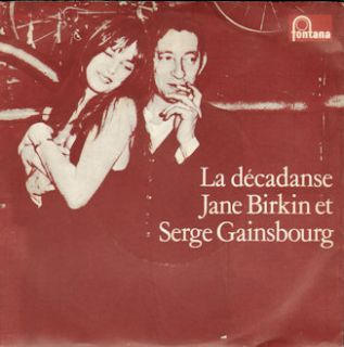Jane Birkin Serge Gainsbourg La Decadanse 1969 Holland
