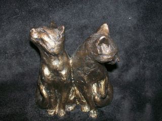 Heritage Cold Cast Bronze Cat Molly Milly Frith
