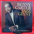BENNY CARTER Jazz Giant LP on CONTEMPORARY Deep Groove ORIG.