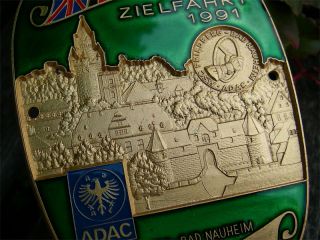 ADAC GERMANY   FRIEDBERG HESSEN RALLYE Badge 1991   Bad Nauheim