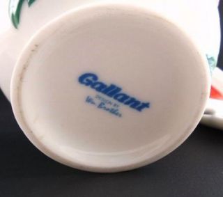 Gallant Craft Porcelain Goldfish Tea Cup Saucer Set