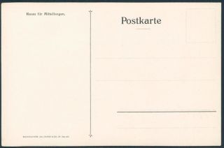 Switzerland 1911 Underofficers St Gallen Festival Picture Postcard