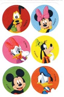 Smilemakers Sticker Mini Round Mickey Mouse 2 Goofy