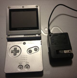 Nintendo Game Boy Advance SP Silver Handheld