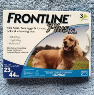 Apps Frontline Plus 23 to 44 lbs for Dogs