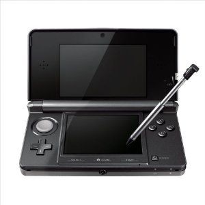 Nintendo 3DS Console Game Hardware Cosmo Black Japan 0045496719210